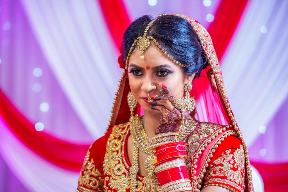 Bridal Look: Wedding Lehenga and Makeup Products Online in NZ