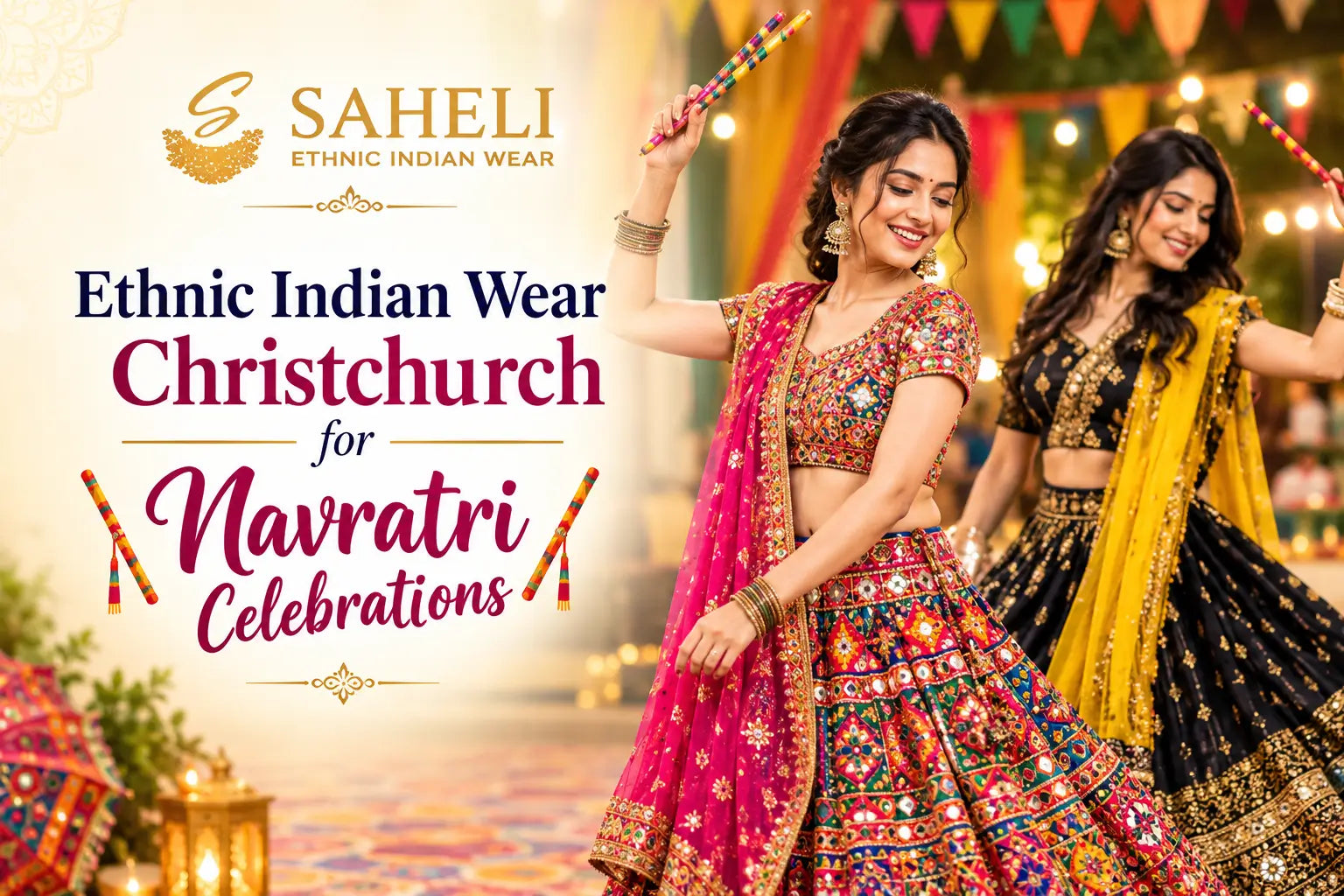 Where to Find Ethnic Indian Wear in Christchurch for Navratri Celebrations