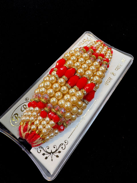 Rakhi Dhaaga Beautiful Stone Work (price per dhaaga )