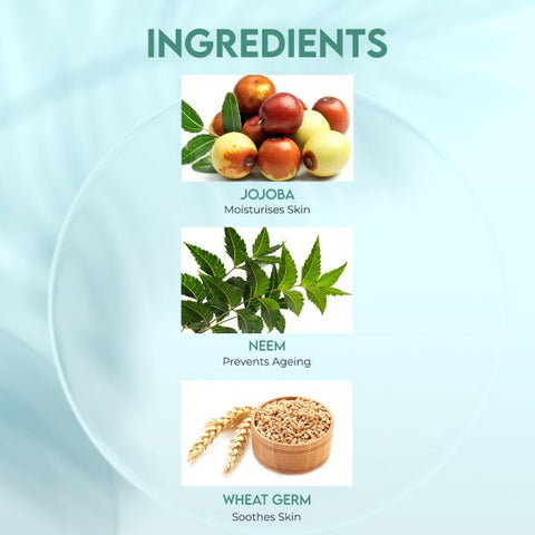 Jovees Jojoba & Neem Face Scrub With Wheatgerm Extract
Reduces Age Spots | Reduces Premature Ageing | Removes Dead Cells