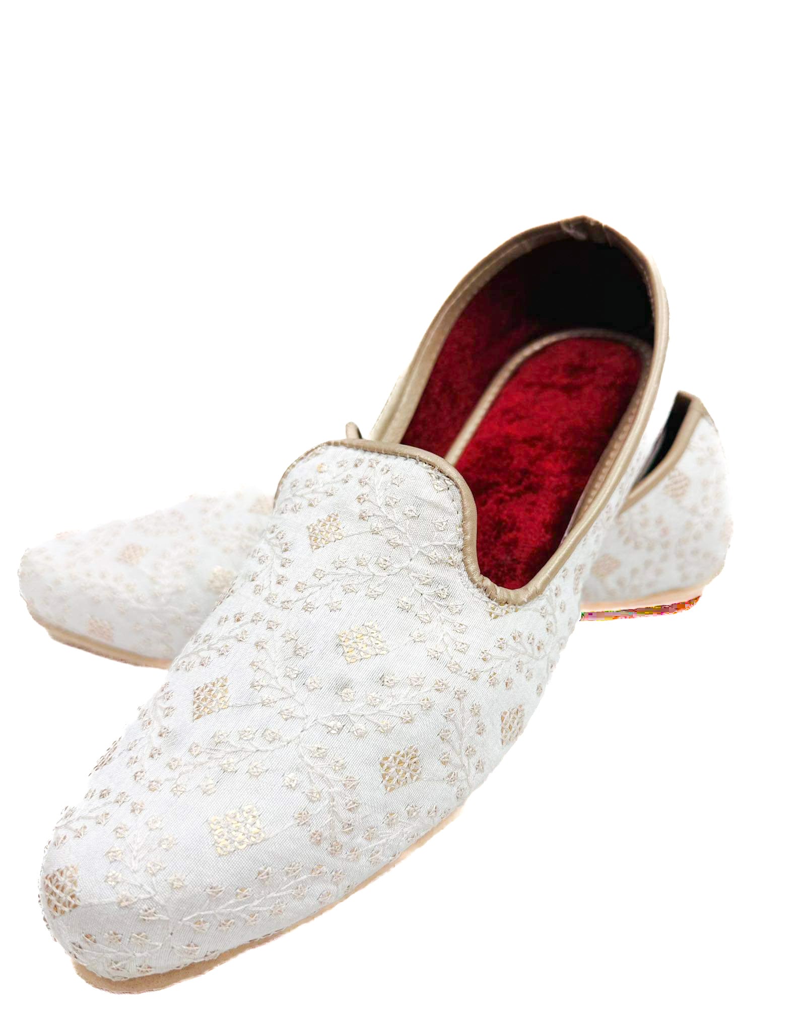 Embroidery work Punjabi Jutti for Men Stylish Loafers Sherwani