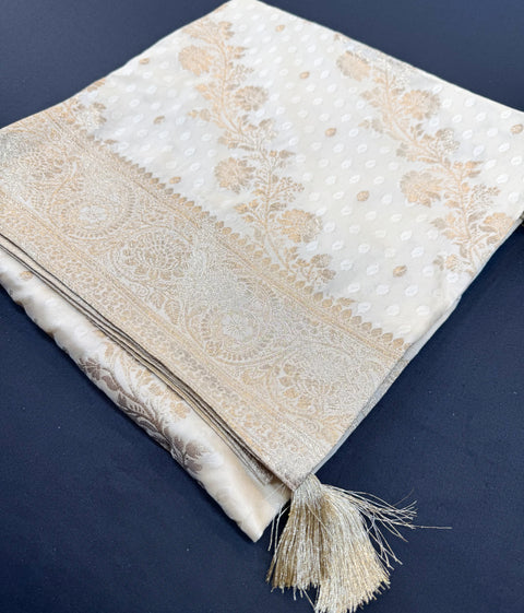 Pure And soft Banarasi Silk dupatta with Zari work