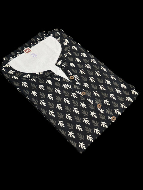Pure Cotton based Printed short Kurti for girls /Ladies (Size 38 - length 28 inches, Size 42 ,46, 48 length -31 inches)sleeves 17 inch