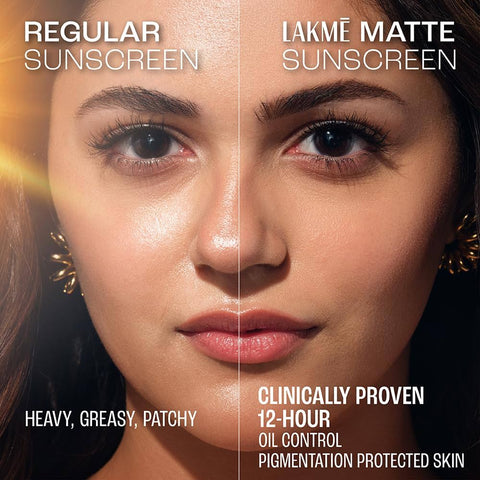 Lakme Sunscreen For Bright Skin, SPF 50 PA++++, Water Light, Niacinamide, In Vivo Tested, 100 ml