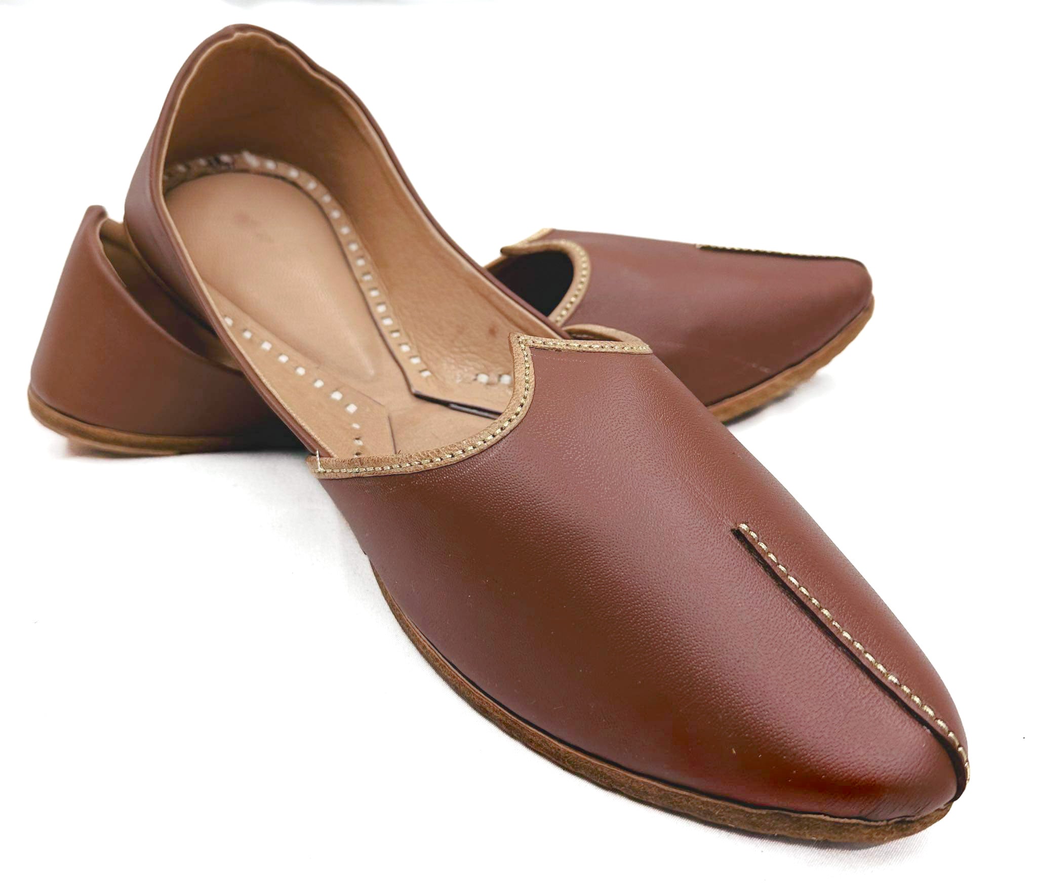 Double cushioned Punjabi Jutti for Men Black Stylish /Sherwani