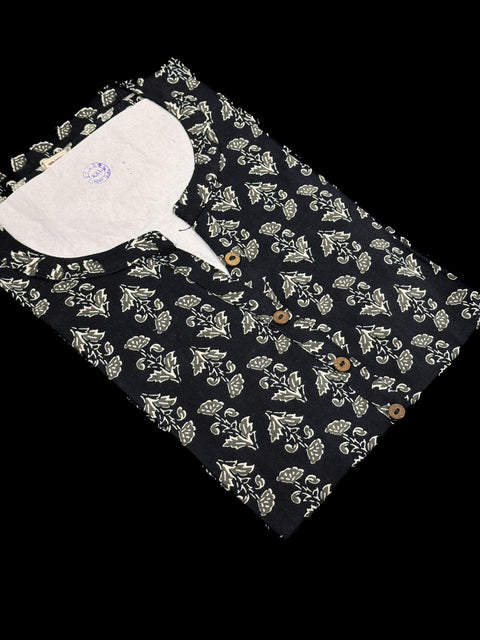 Pure Cotton based Printed short Kurti for girls /Ladies (Size 38 - length 28 inches, Size 42 ,46, 48 length -31 inches)sleeves 17 inch