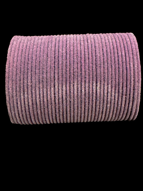 Lilac color Velvet Bangles( 3 dozens in set)