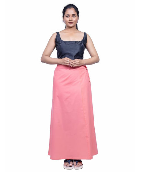 Blush pink color cotton Petticoat