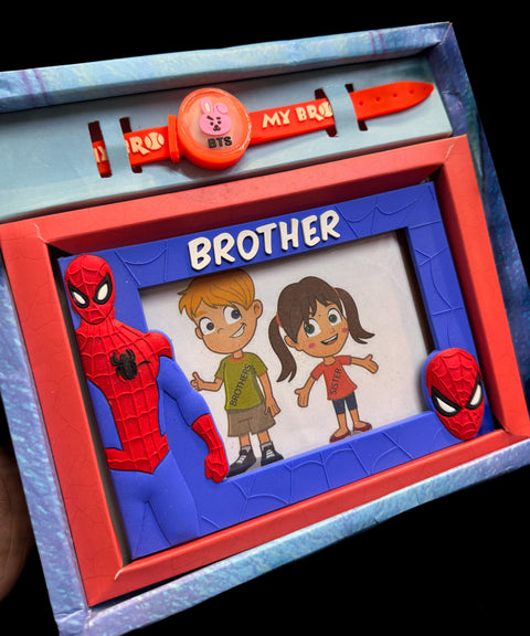 Kids Rakhi with photo frame in nice gift pack