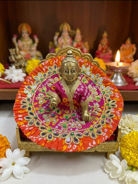 Size 3Laddu Gopal dress, Laddu Gopal outfit, Kanha ji dress, Krishna dress, handmade deity dress, Janmashtami dress, Thakur ji poshak, Bal Gopal dress (only Dress) price each dress