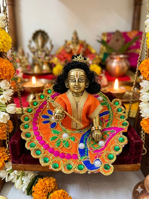 Size 0 Laddu Gopal dress, Laddu Gopal outfit, Kanha ji dress, Krishna dress, handmade deity dress, Janmashtami dress, Thakur ji poshak, Bal Gopal dress (only Dress) price each dress