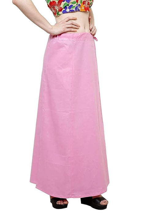 Flamingo Pink color cotton Petticoat