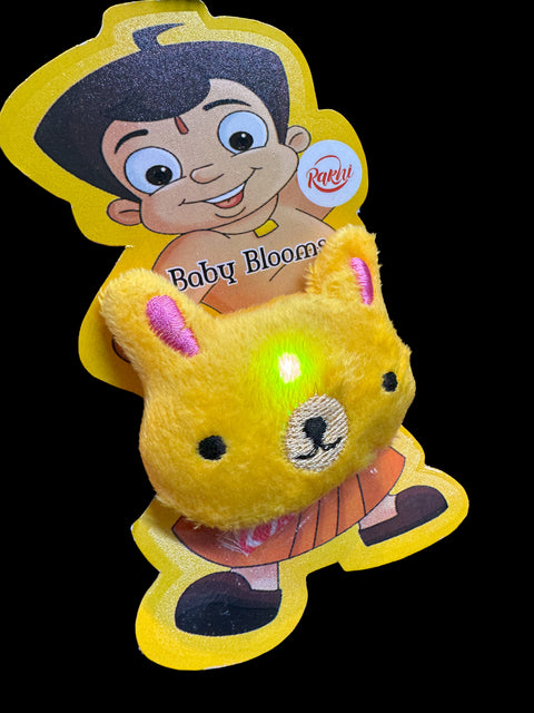 Smiley Kids Rakhi in light blink pack