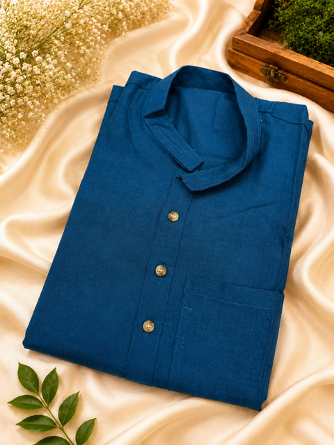 Pure cotton based Men’s Printed kurti (sizes mentioned in inches ,not according to the label on Kurti)size 44 kurti- Length 40 inches and size 46-length 42 inches ) Kurti only. Pants not included.