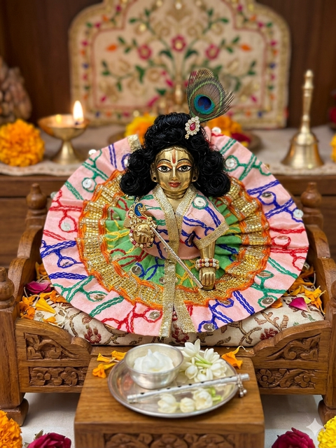 Size 3 Laddu Gopal dress, Laddu Gopal outfit, Kanha ji dress, Krishna dress, handmade deity dress, Janmashtami dress, Thakur ji poshak, Bal Gopal dress (only Dress) price each dress