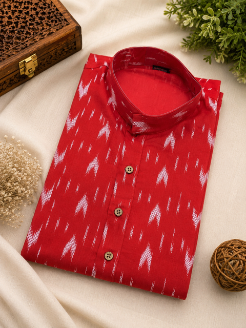 Pure cotton based Men’s Printed kurti (sizes mentioned in inches ,not according to the label on Kurti)size 44 kurti- Length 40 inches and size 46-length 42 inches ) Kurti only. Pants not included.