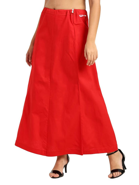 Strawberry color cotton Petticoat