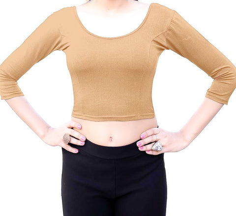 Stretchable Blouse Cotton Lycra for Women