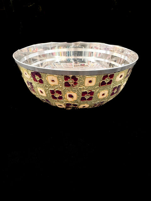 Meenakari work beautiful Decorated Shagun Katori/Bowl