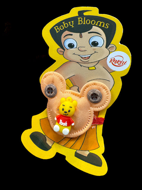 Pooh Kids Rakhi in light blink pack