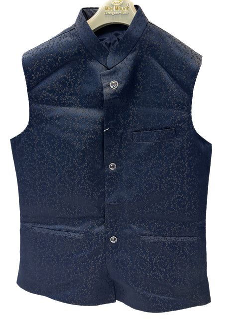 Nevi Blue color Men’s Waistcoat/kurta Jacket