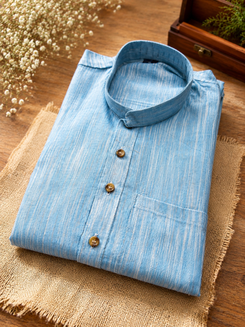 Pure cotton based Men’s Printed kurti (sizes mentioned in inches ,not according to the label on Kurti)size 44 kurti- Length 40 inches and size 46-length 42 inches ) Kurti only. Pants not included.