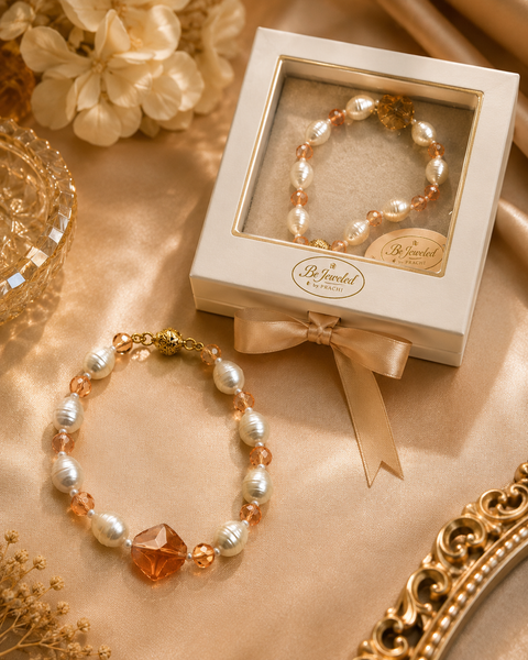 Bhabhi Rakhi Stylish designer  with pearl detailing, presented in a premium gift box  (price per bracelet)