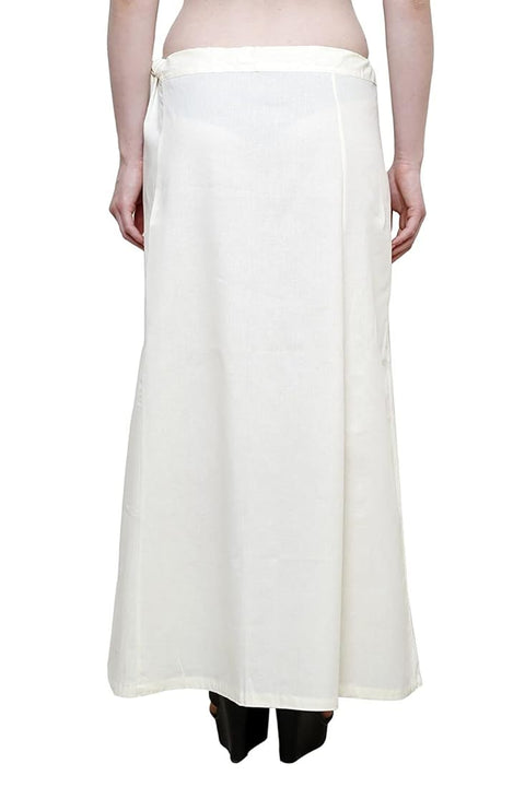 Cream color cotton Petticoat standard size