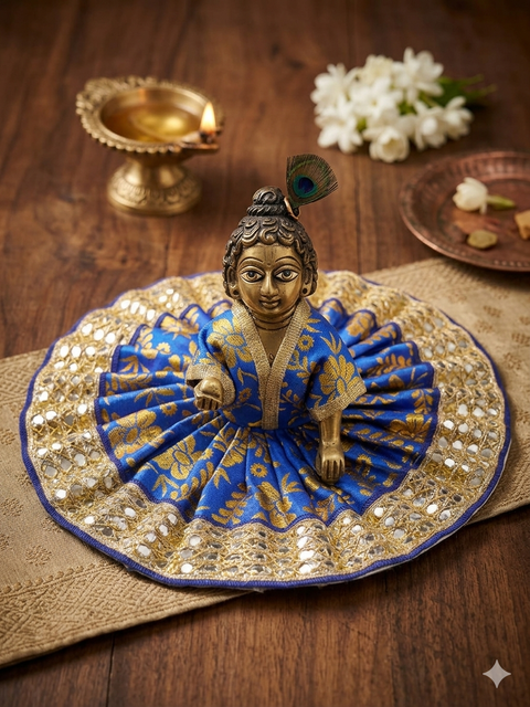 Size 2 Laddu Gopal dress, Laddu Gopal outfit, Kanha ji dress, Krishna dress, handmade deity dress, Janmashtami dress, Thakur ji poshak, Bal Gopal dress (only Dress) price each dress