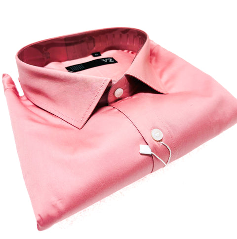 Cotton based beautiful mat look plain Shirt