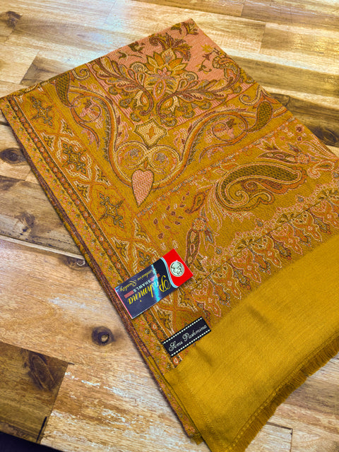 Women's Plain Pure woollen pashmina Shawl