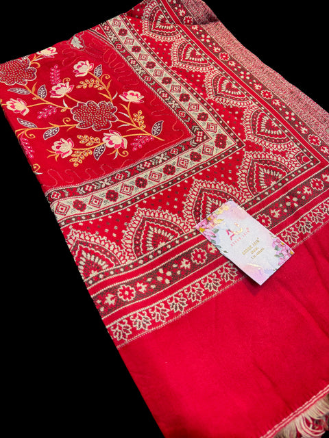 Women's Plain Pure woollen Shawl