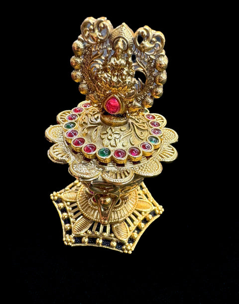 Lakshmi Ji Murti Imitation Sindoor Daani (Heavy metal good quality