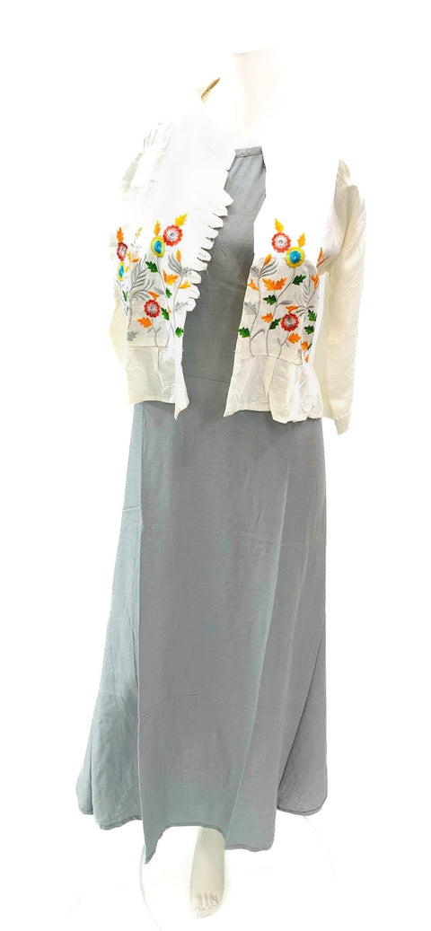 Cotton Rayon top With flayer