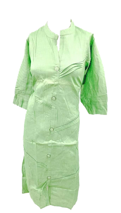 Glazed cotton shimmer stripe design kurti