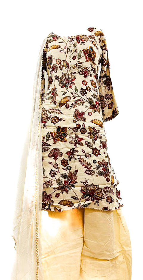 Pure Soft Rayon Floral Printed Salwar Suit