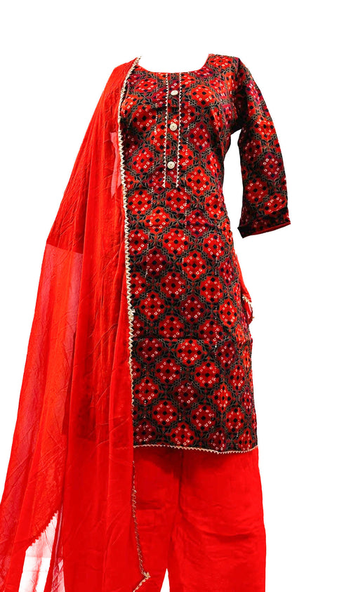 Pure Soft Cotton Floral Printed Salwar Suit