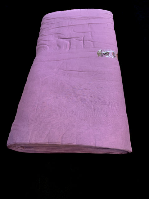 French Lilac colour Rubia Voile turban fabric ($5 Per Meter)
