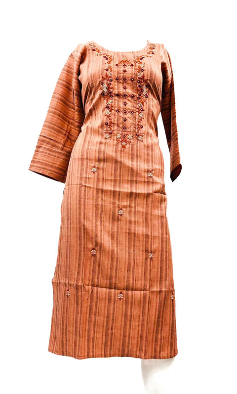 Rayon based  embroidered Kurti