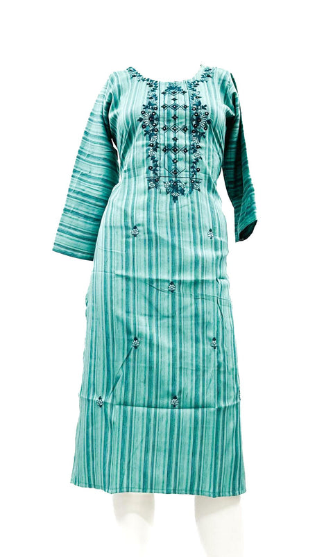 Rayon based  embroidered Kurti