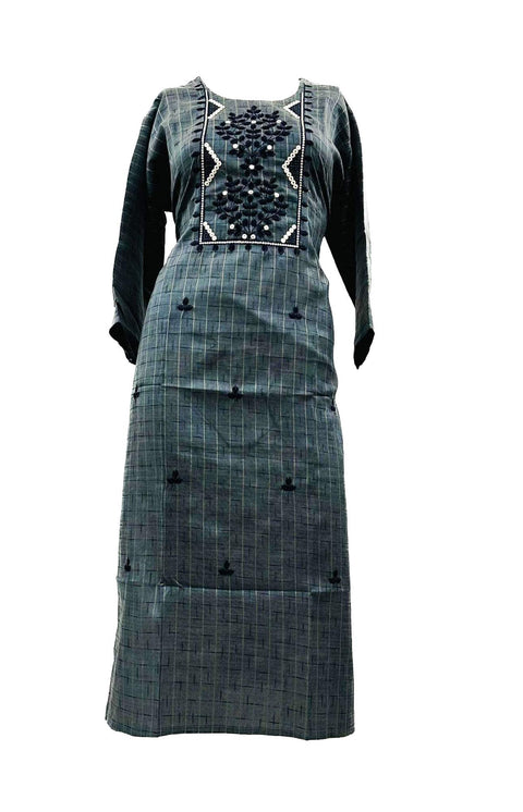 Rayon based embroidered Kurti
