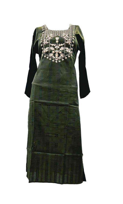 Rayon Based Embroidery with sequined Work Kurti