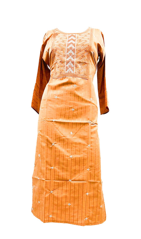 Rayon based embroidery & Sequined  work Kurti