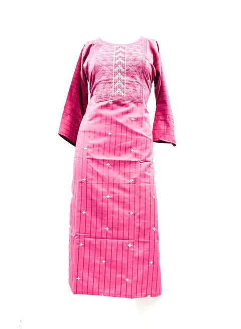 Rayon based embroidery & Sequined  work Kurti