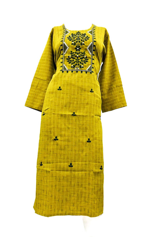 Rayon based embroidered Kurti