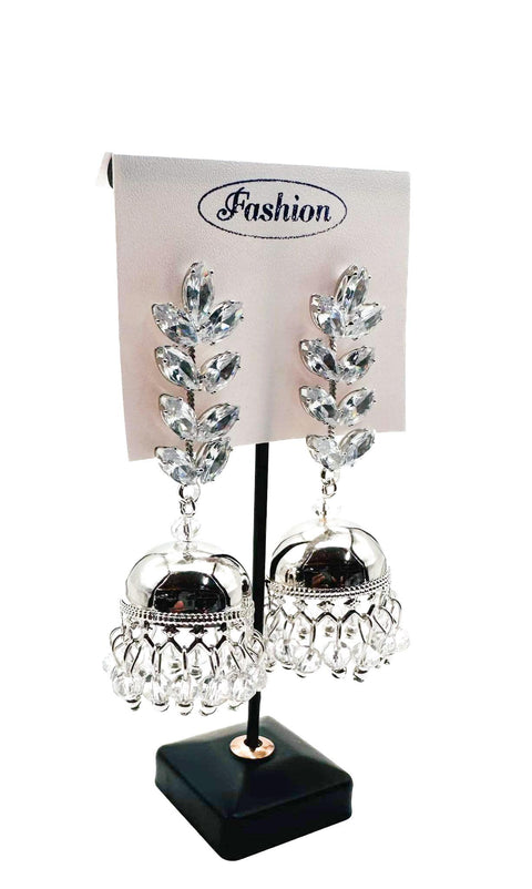 Crystals stone beautiful jhumka