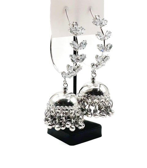 Crystals stone beautiful jhumka