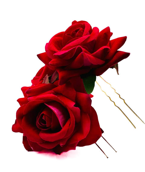 Beautiful Rose hair jura Pin (Each)