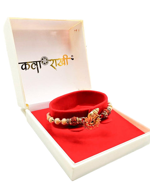 Beautiful Ganesha Design Rakhi