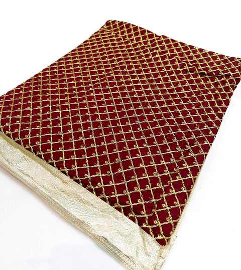 Silk Based Embroidered Work With Sequined Work Rumala Sahib Double Set With Palkan